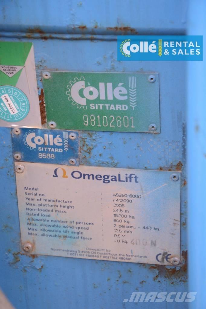 Omega NS260 | 2007 Škarjaste dvižne ploščadi