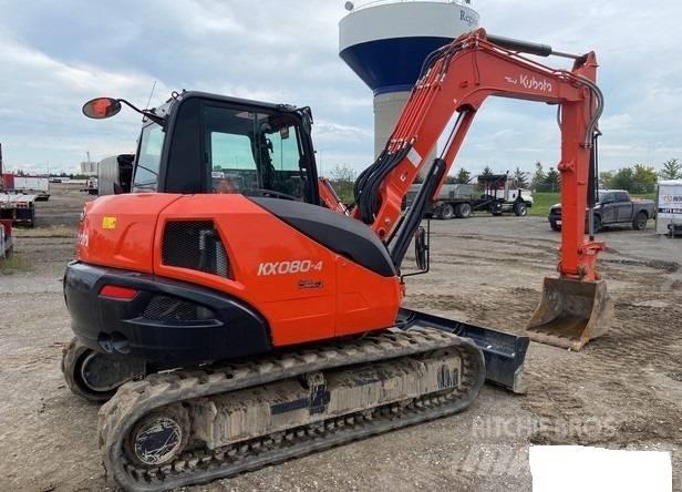 Kubota KX080-4S2 Bagri goseničarji