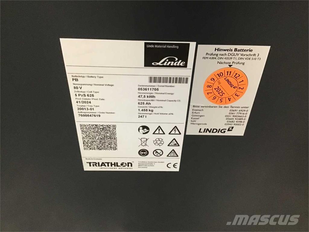 Linde E35L Električni viličarji