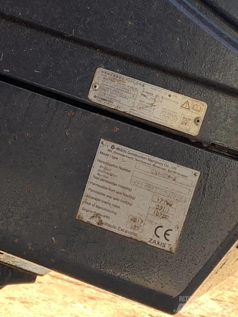 Hitachi ZX 140 W Bagri na kolesih