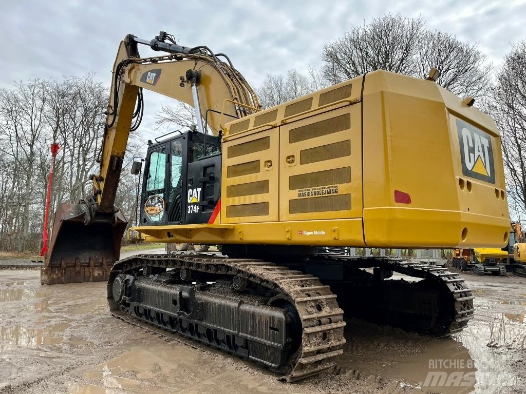 CAT 374 F L Bagri goseničarji