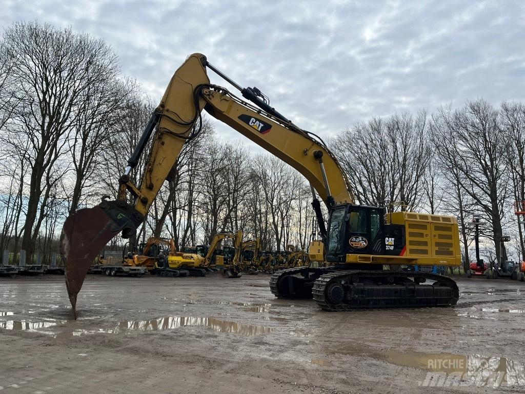 CAT 374 F L Bagri goseničarji