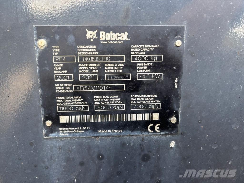 Bobcat T 40.180 Teleskopski viličarji