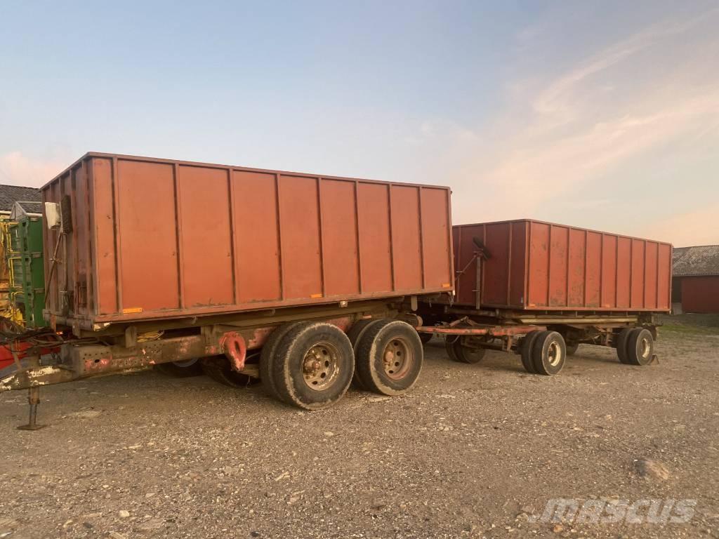 Scania vogntræk Kiper prikolice