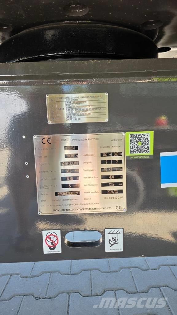 Zoomlion ZA 20 J Zglobne dvižne ploščadi
