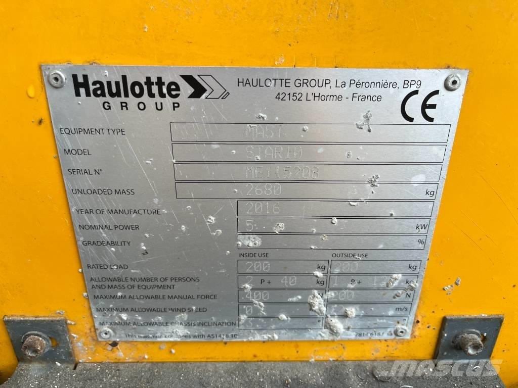 Haulotte Star 10 Vertikalna dvigala