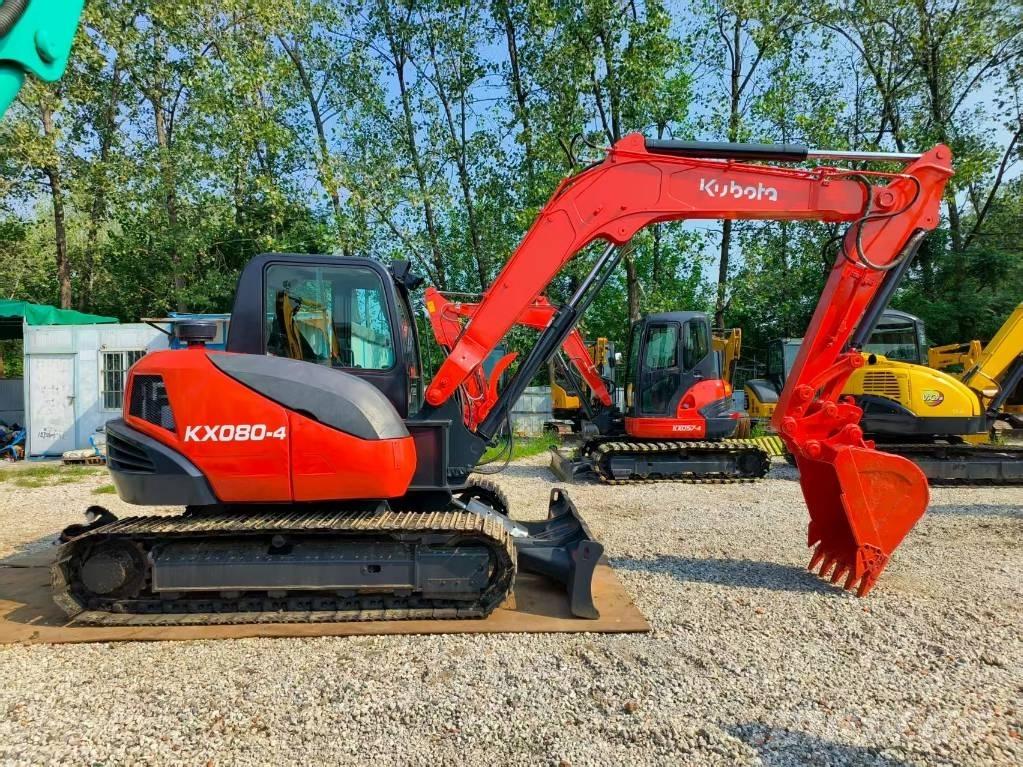 Kubota KX 080-4 Mini bagri <7t