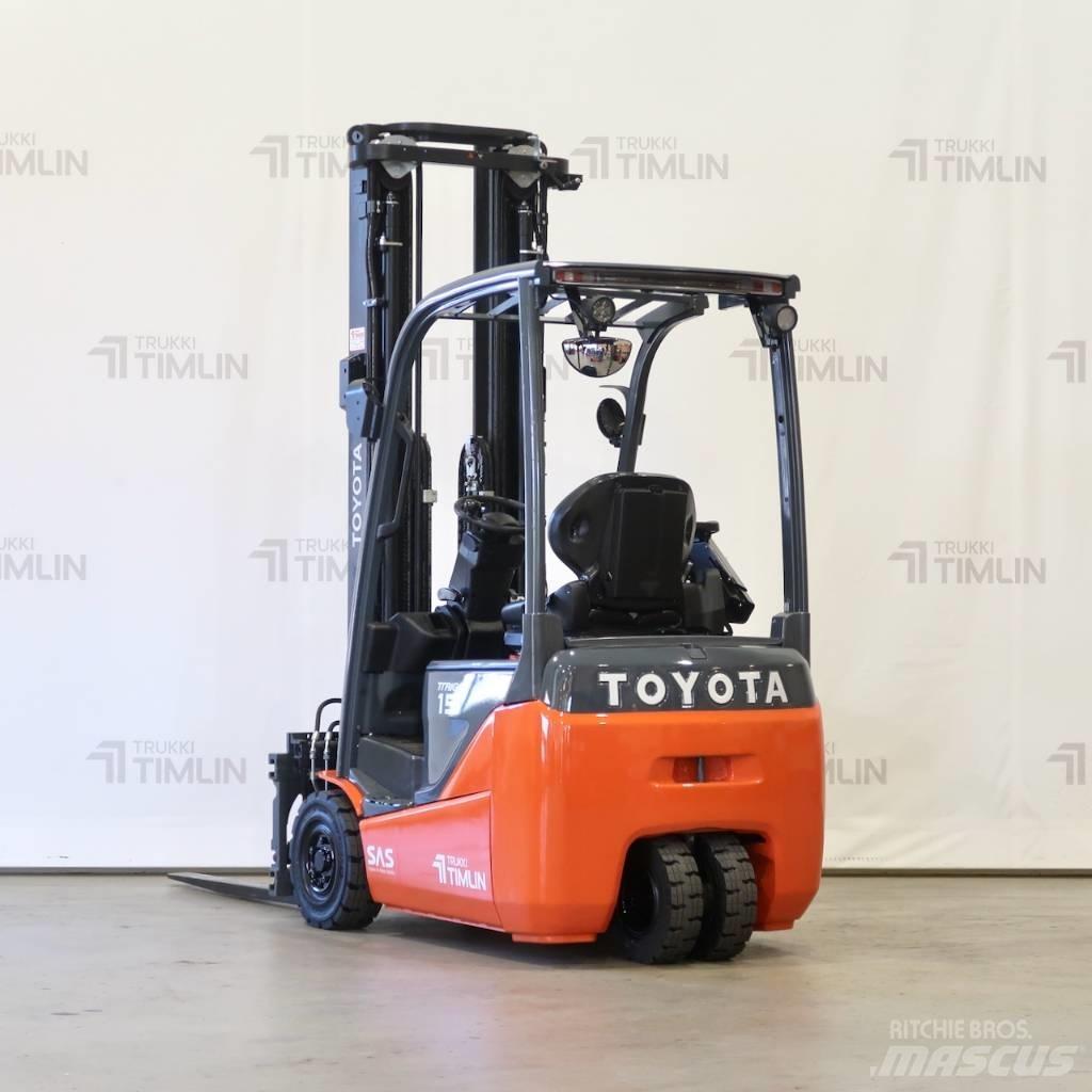Toyota 8FBE15T Električni viličarji