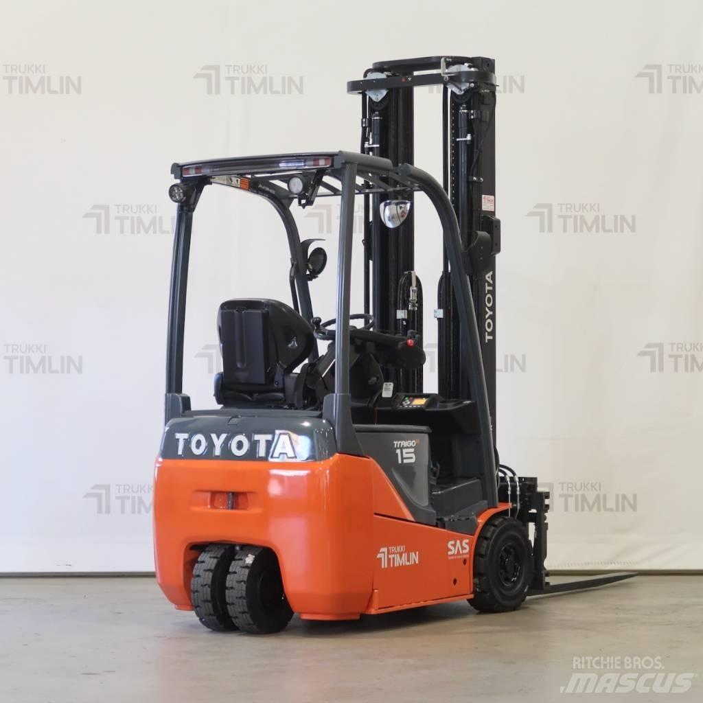 Toyota 8FBE15T Električni viličarji