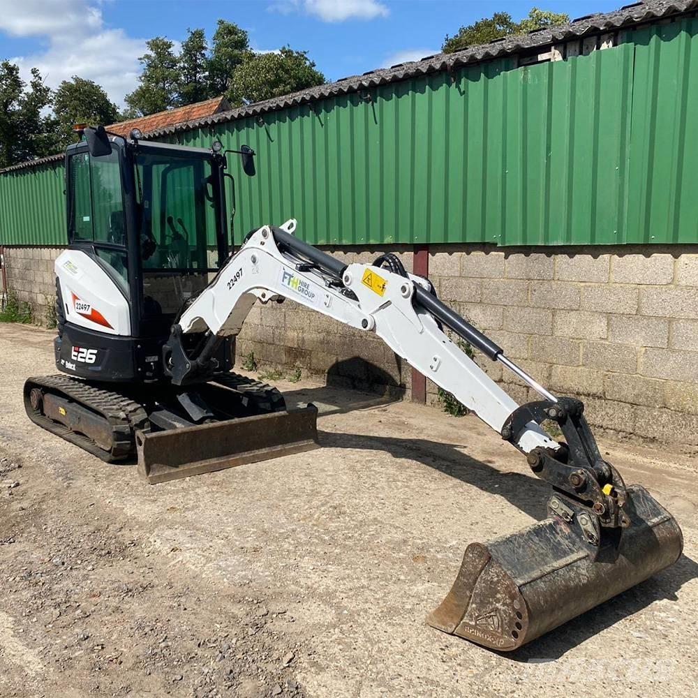Bobcat E 26 Mini bagri <7t