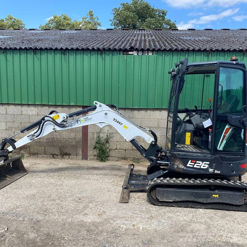 Bobcat E 26 Mini bagri <7t