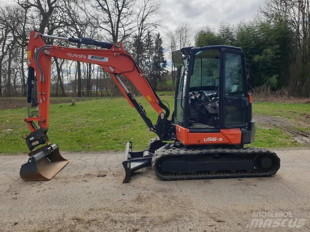 Kubota U 56-5 Mini bagri <7t