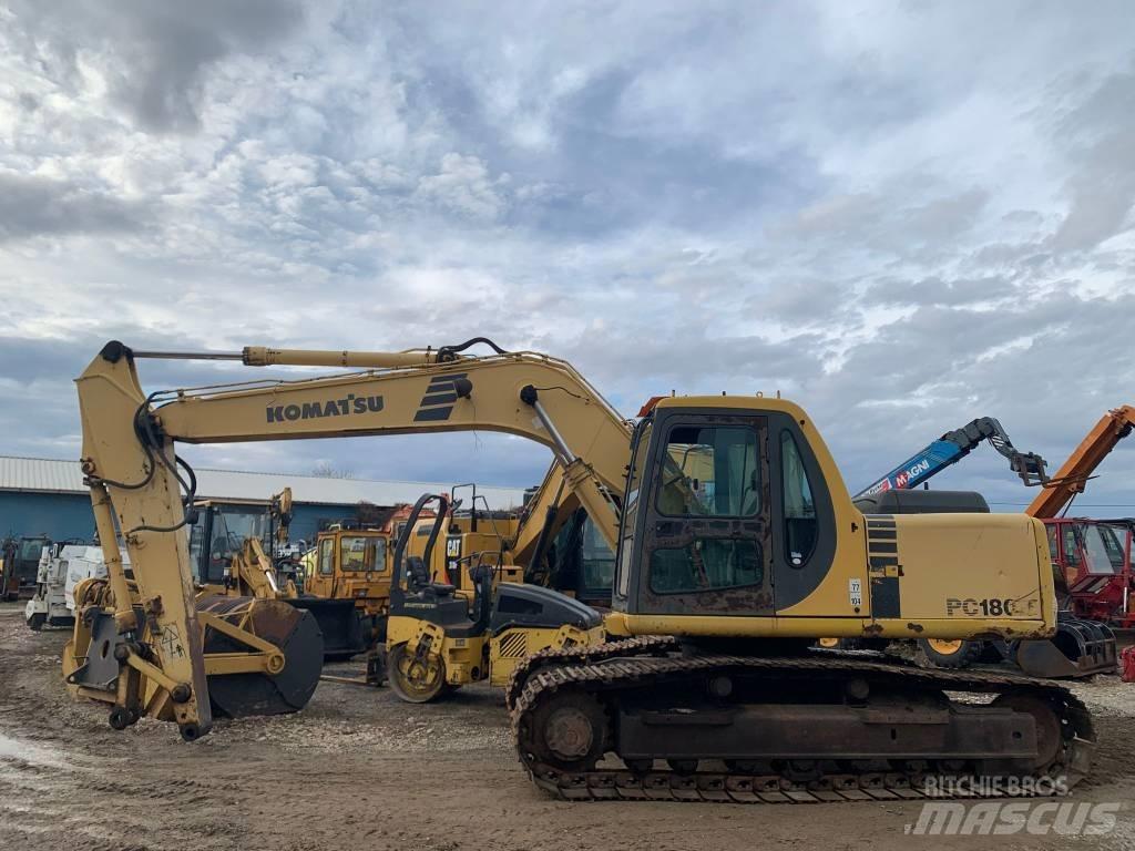 Komatsu PC 180 LC-6K Bagri goseničarji