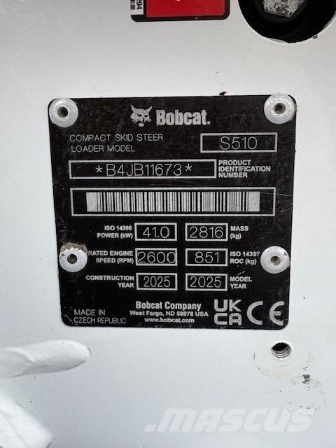 Bobcat S 510 Skid steer mini nakladalci