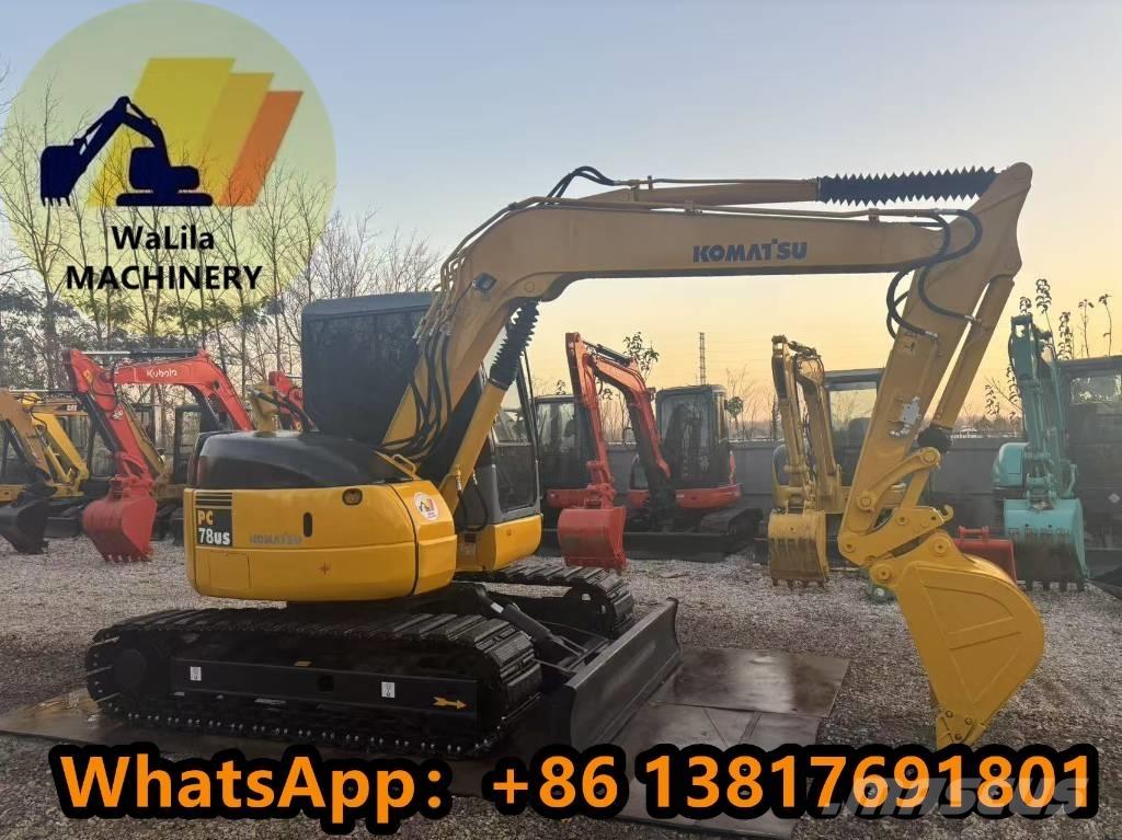 Komatsu PC 78 US Mini bagri <7t