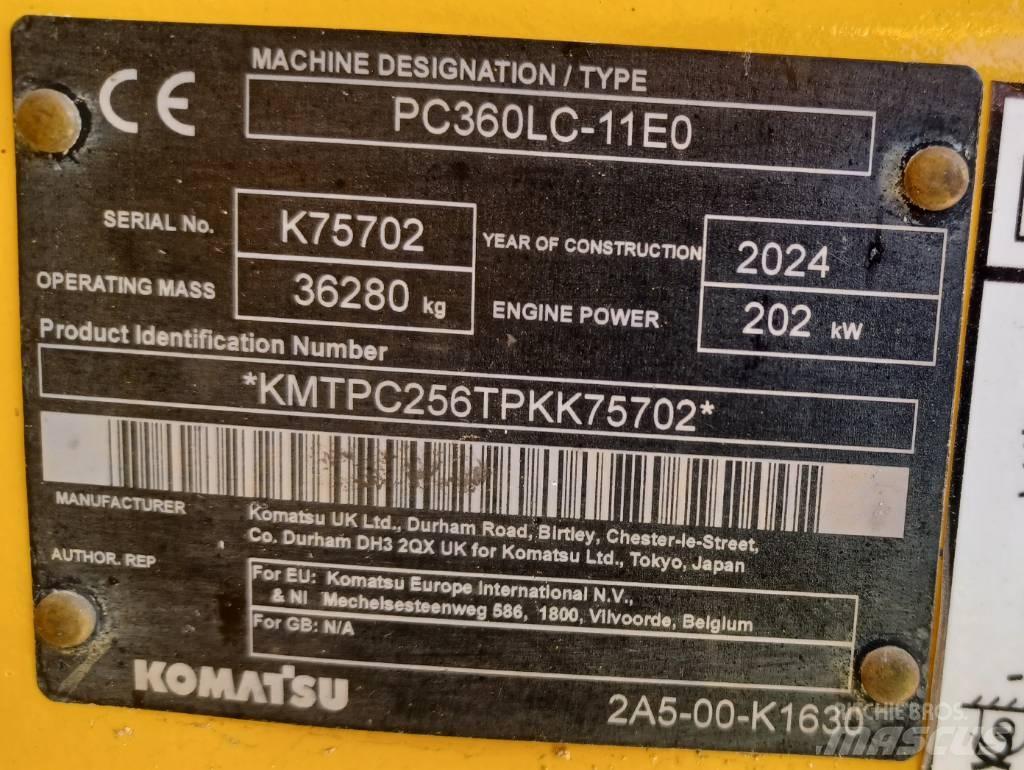 Komatsu PC360LC-11 Bagri goseničarji