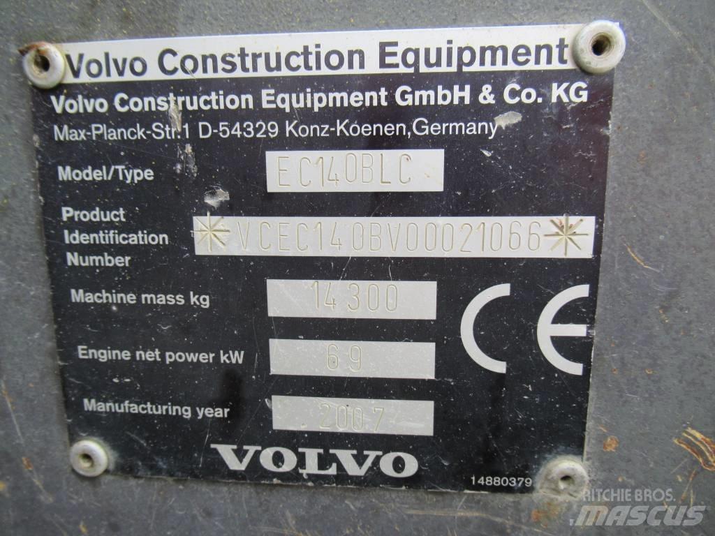Volvo EC 140 B LC Bagri goseničarji