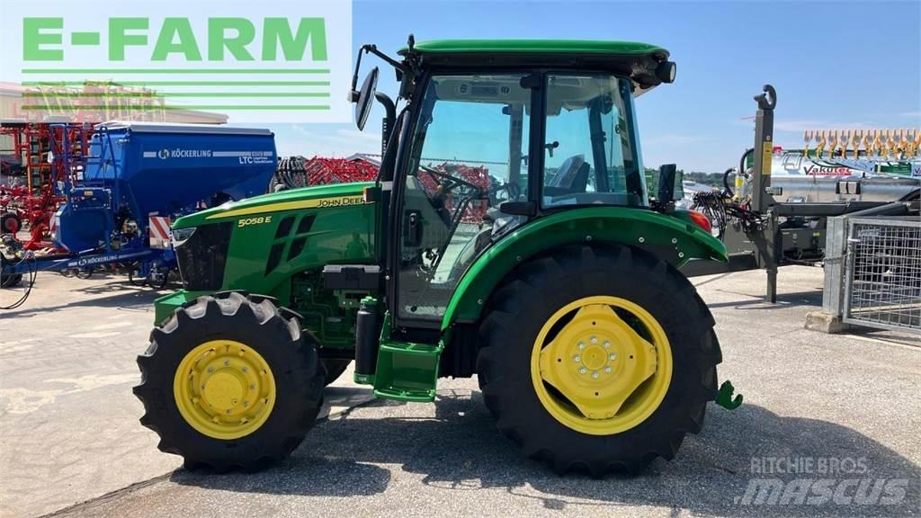 John Deere 5058E Traktorji