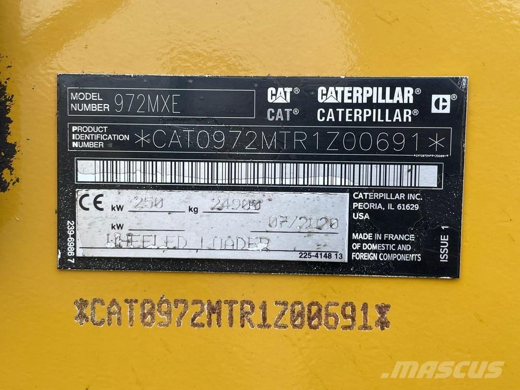 CAT 972MXE Kolesni nakladalci