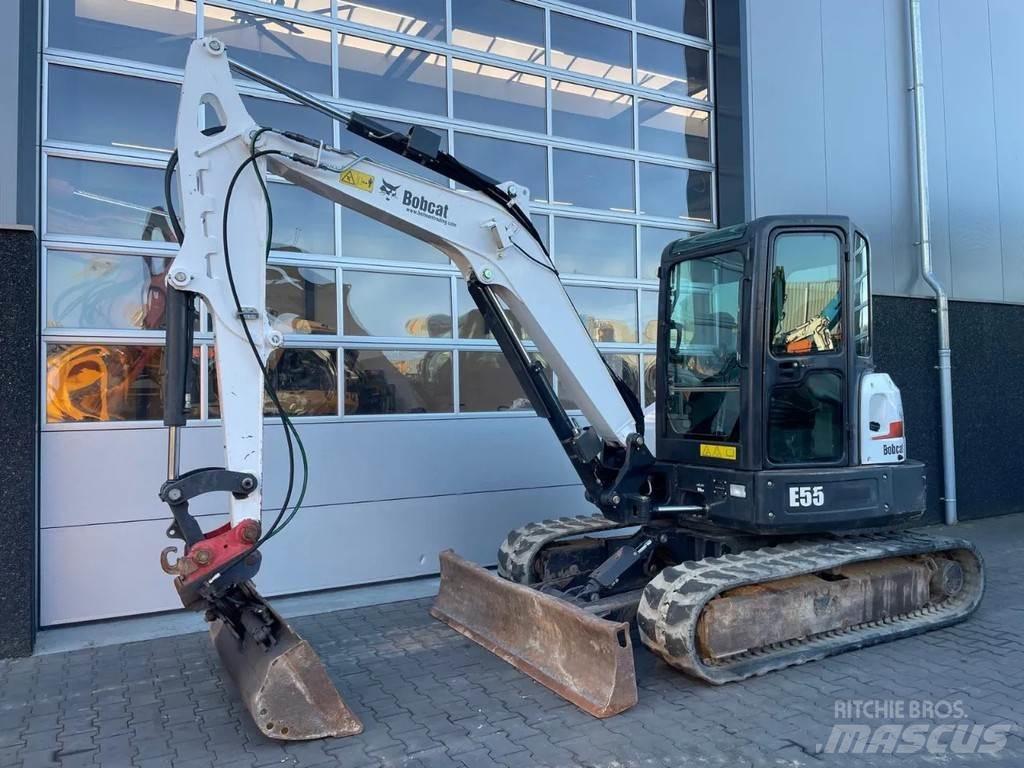 Bobcat E55 Mini bagri <7t