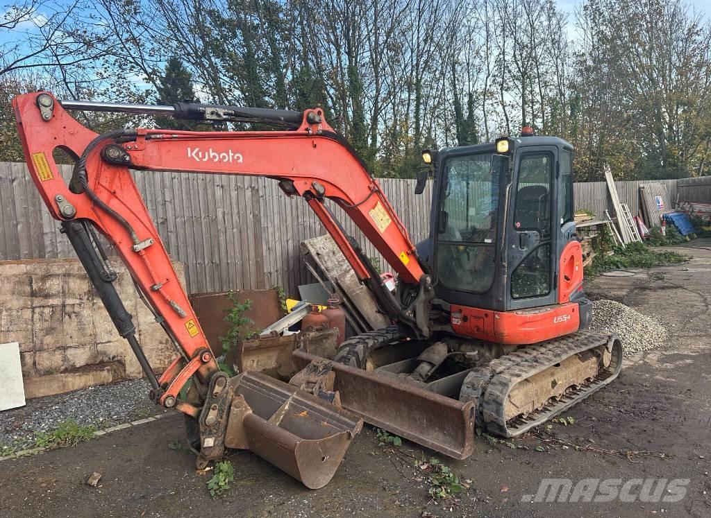 Kubota U 55-4 Mini bagri <7t
