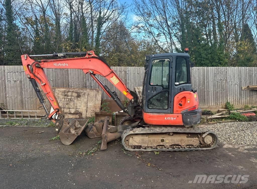 Kubota U 55-4 Mini bagri <7t