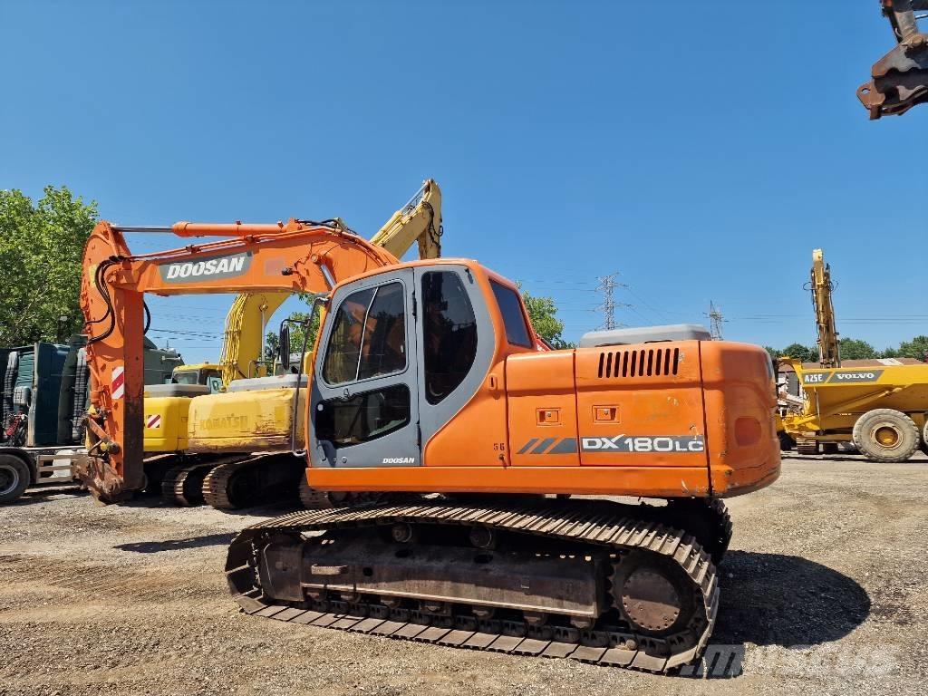 Doosan DX 180 LC Bagri goseničarji