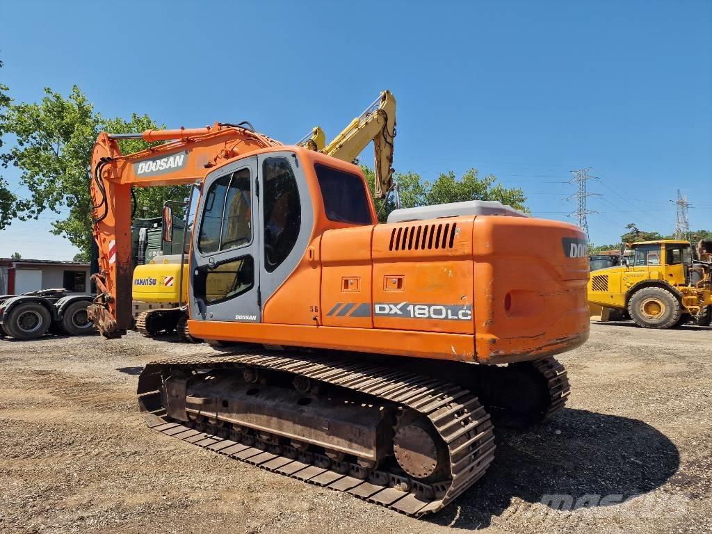 Doosan DX 180 LC Bagri goseničarji