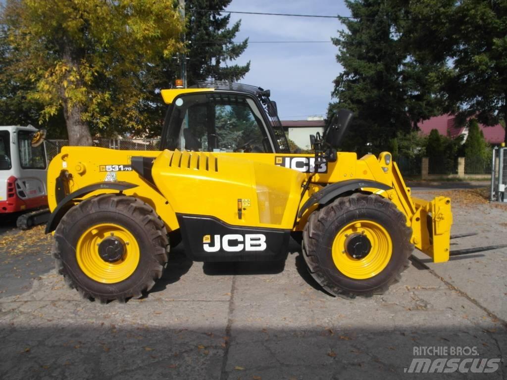 JCB 531-70 Teleskopski viličarji