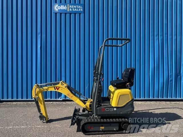 Wacker Neuson 803 Mini bagri <7t