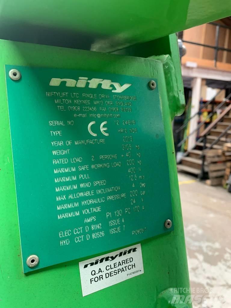 Niftylift HR12NDE Zglobne dvižne ploščadi