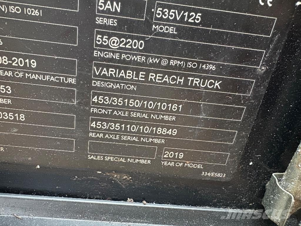 JCB 535-125 Teleskopski viličarji