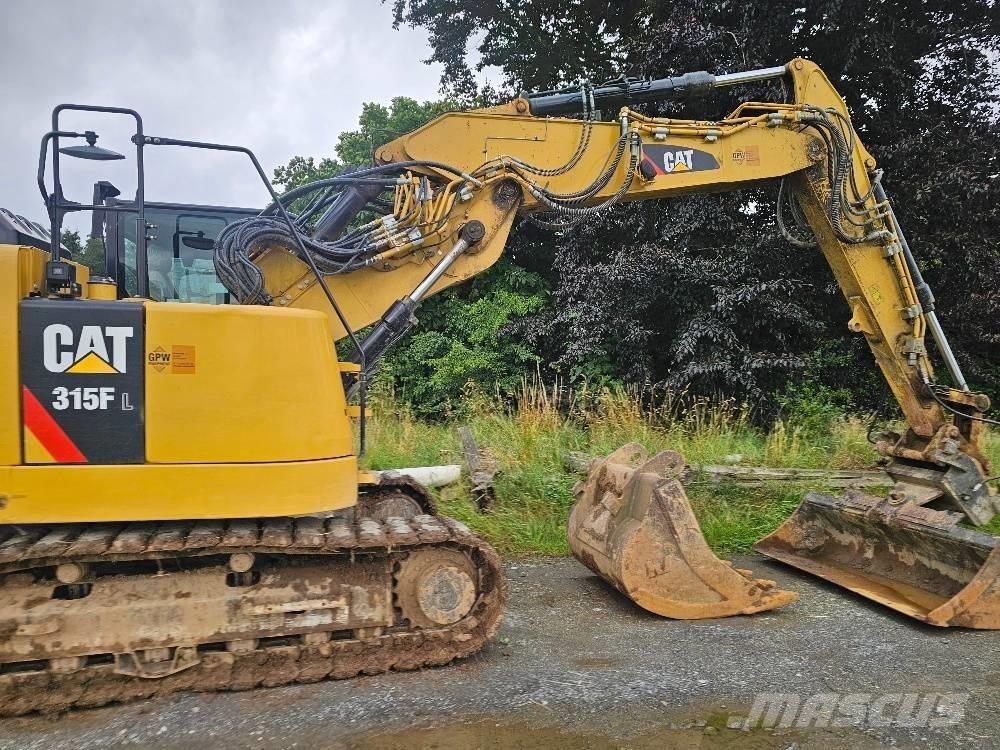 CAT 315 F LCR Bagri goseničarji