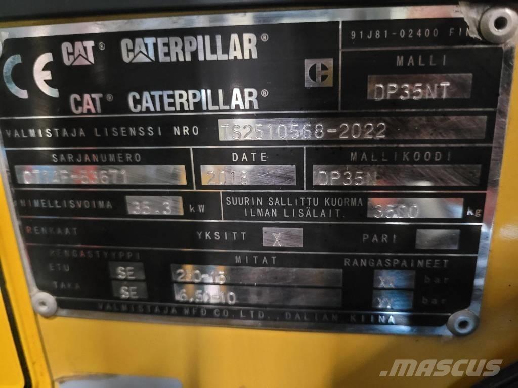 CAT DP 35 N Dizelski viličarji