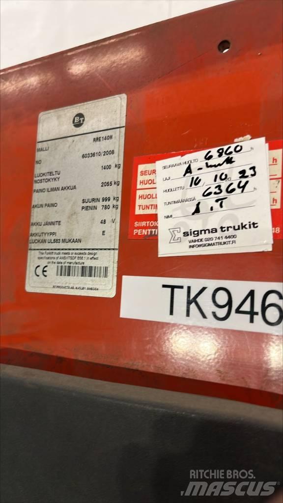BT RR E 140 M Viličarji s pomičnim teleskopom