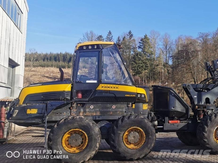 Ponsse Bear 8W Harvesterji