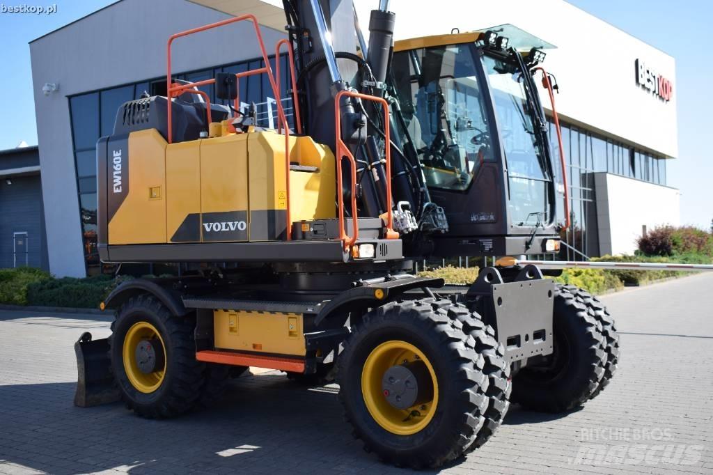 Volvo EW 160 E Bagri na kolesih