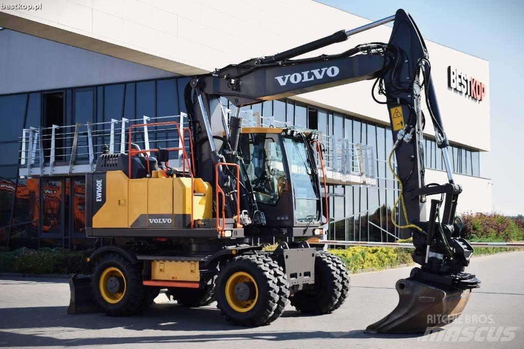 Volvo EW 160 E Bagri na kolesih