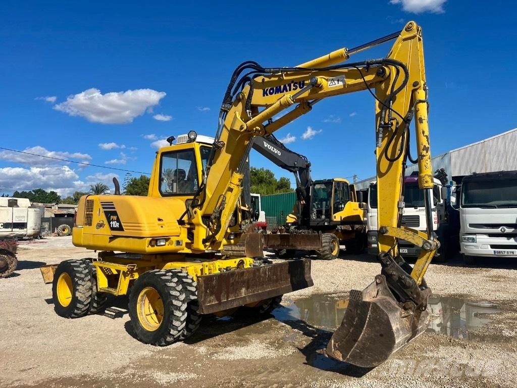 Komatsu PW 110 Bagri na kolesih