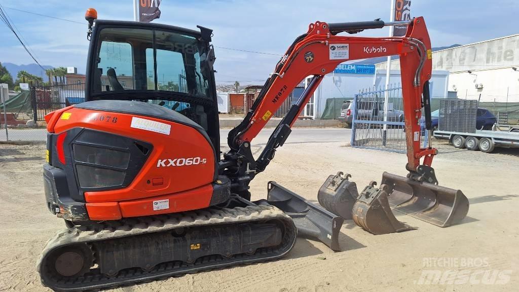 Kubota KX 060-5 Mini bagri <7t