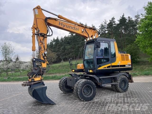 Hyundai Robex 140 W Bagri na kolesih