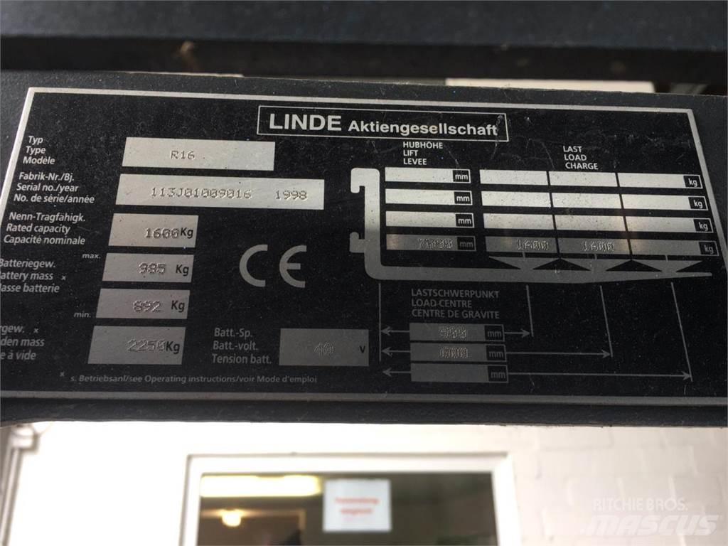 Linde R16 Viličarji - drugo
