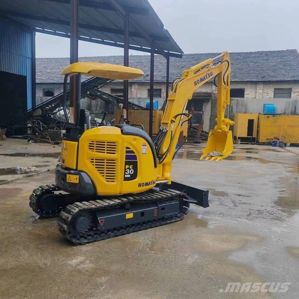 Komatsu PC 30 MR Mini bagri <7t