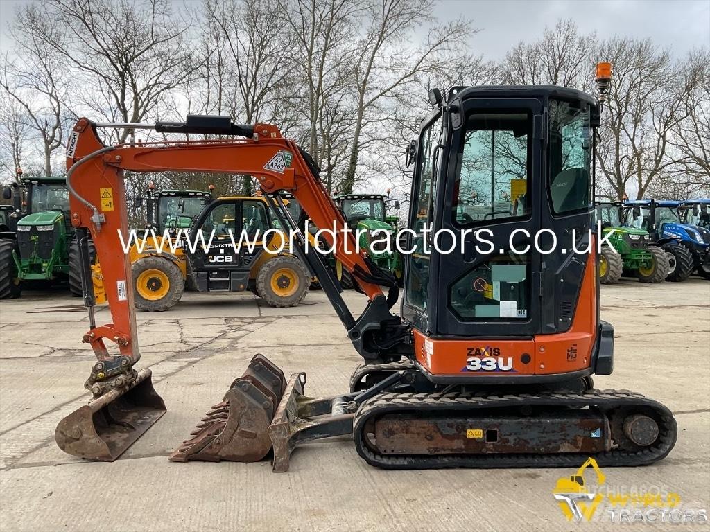 Hitachi ZX 33 U Mini bagri <7t