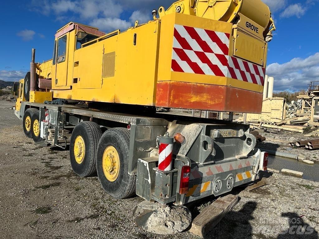 Grove TM 750 E Dvigala na gosenicah