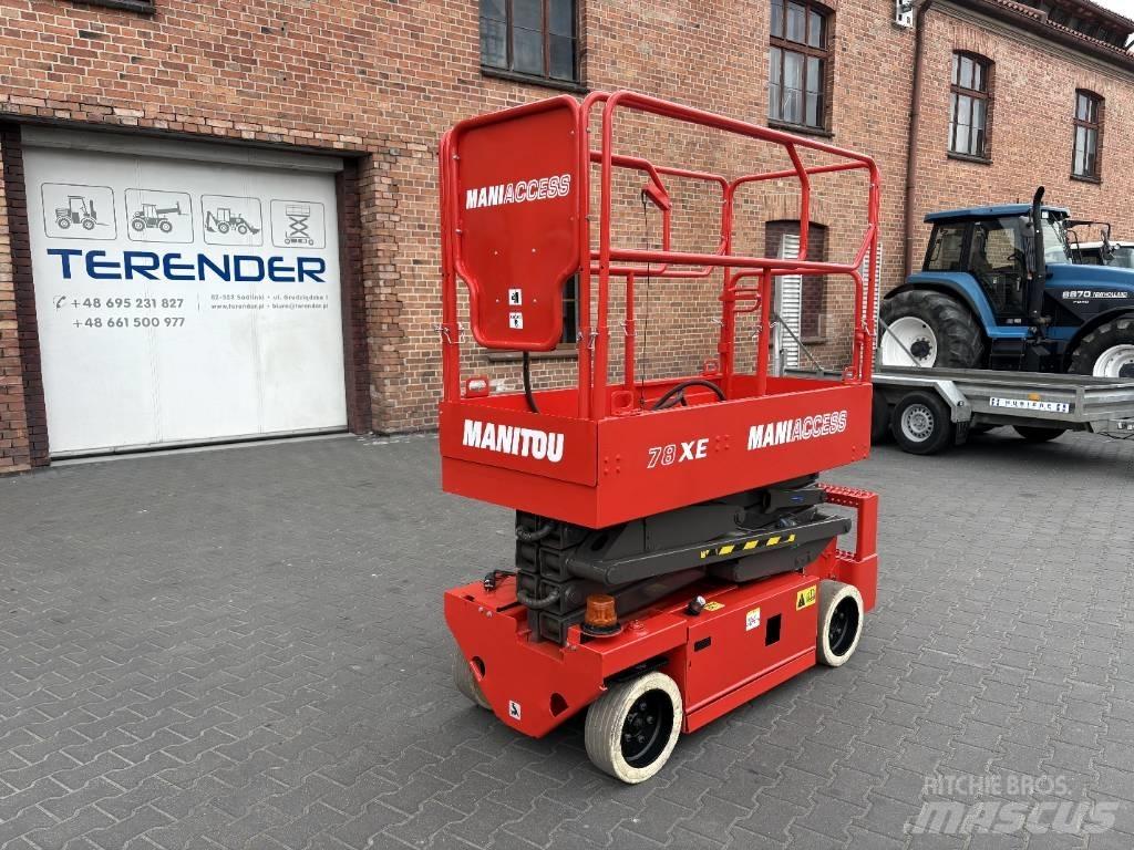 Manitou 78 XE Škarjaste dvižne ploščadi