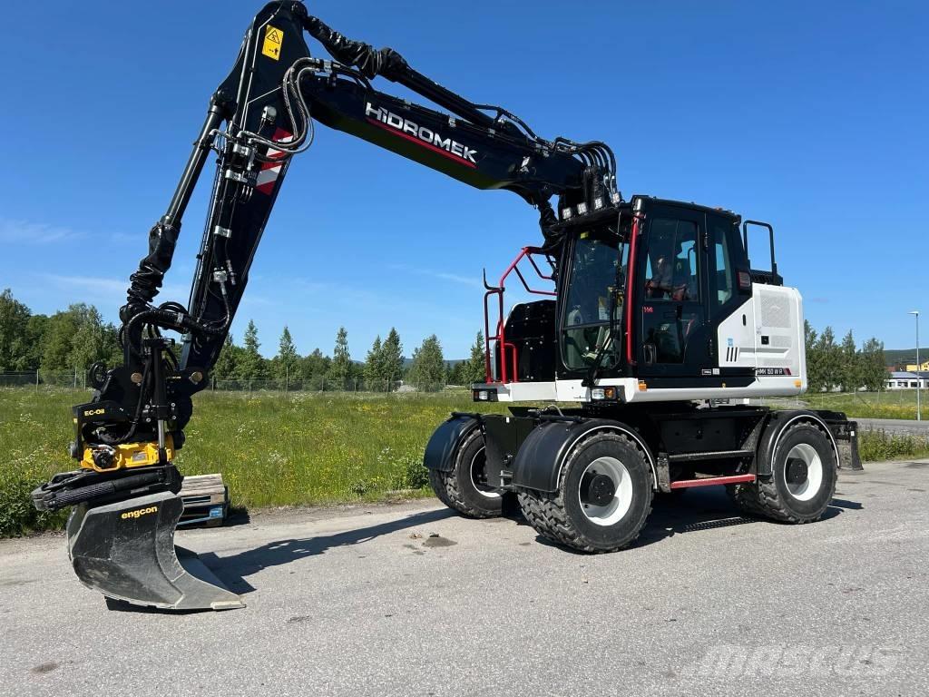 Hidromek HMK 150 WR Bagri na kolesih