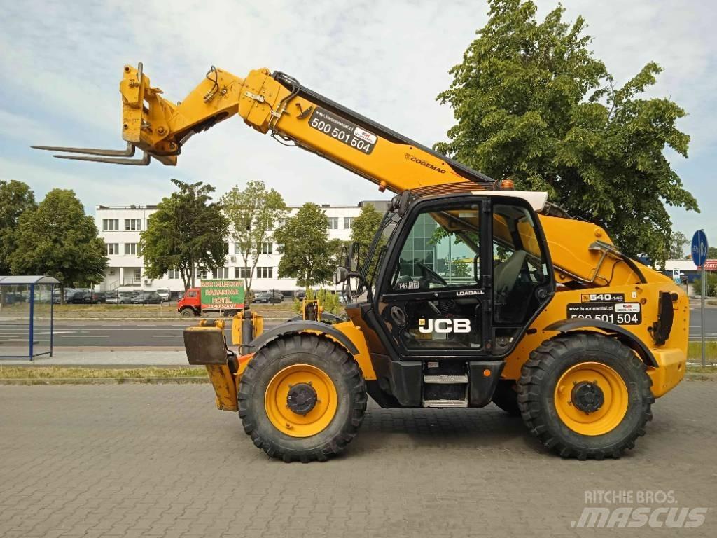 JCB 540-140 Teleskopski viličarji