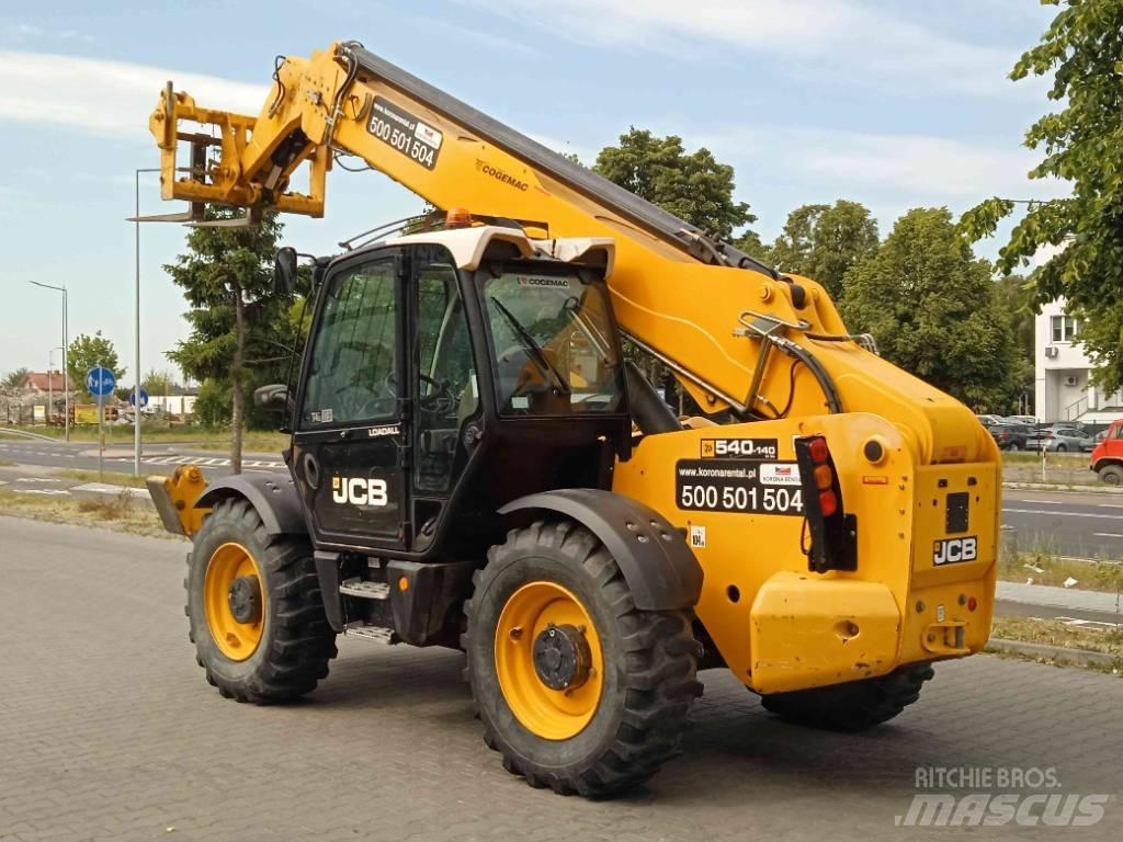 JCB 540-140 Teleskopski viličarji