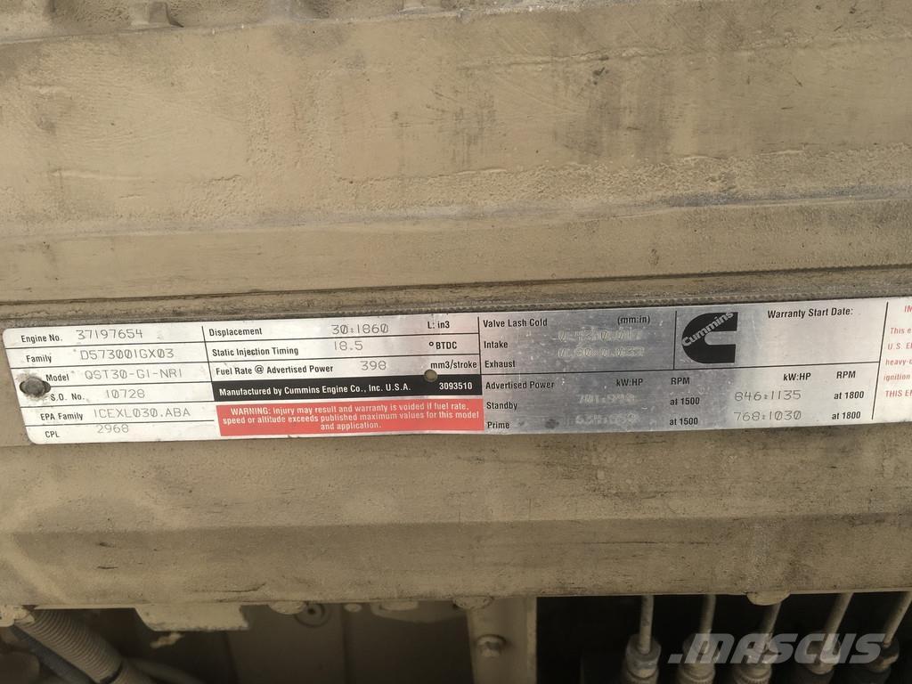 Cummins QST30 USED Gradbeništvo - drugo